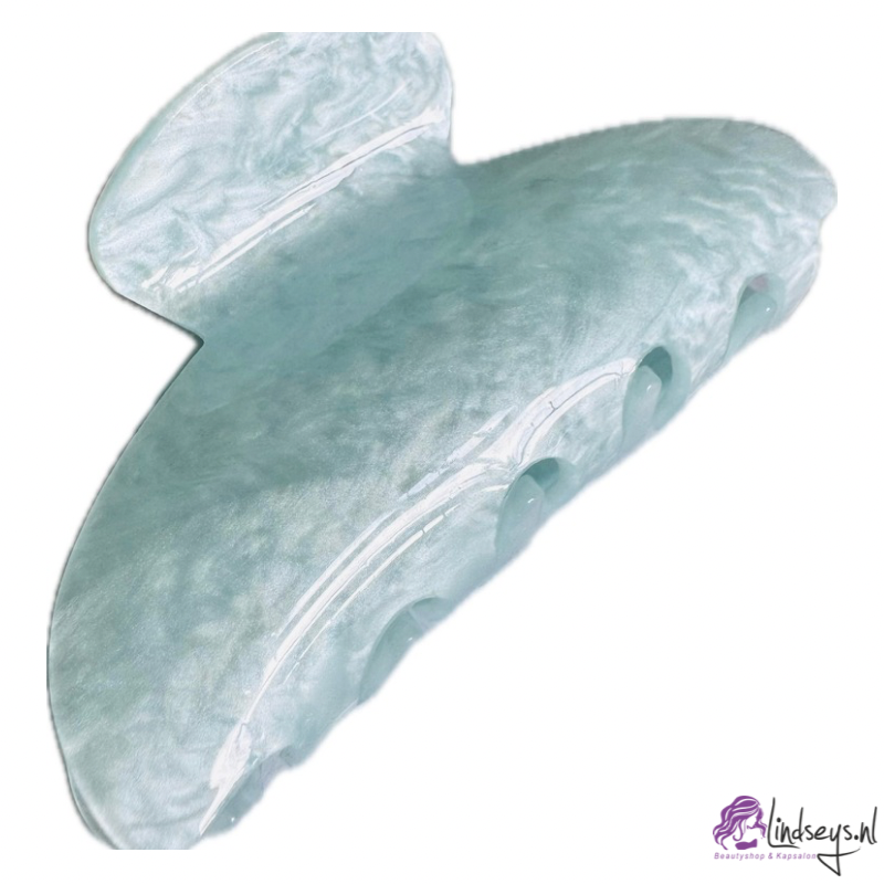 Mint Marble - Haarklem – 8,3 cm x 4,5 cm