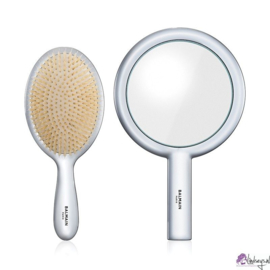 Balmain - Limited Edition - Silver - Spa Brush - Hand Mirror