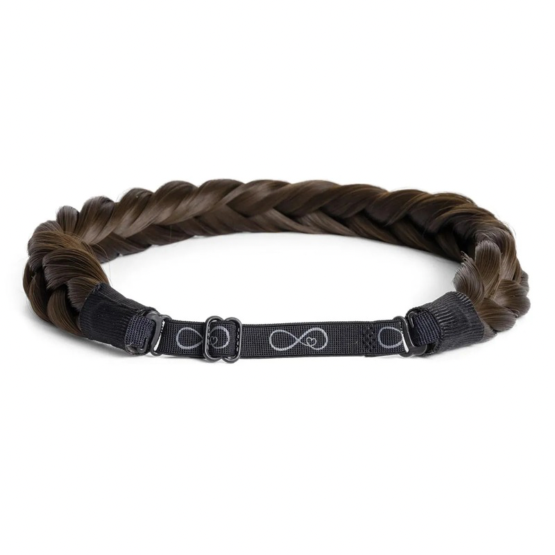 Infinity Lizzy Braid - Mocha-Chino - Regular Braid - Midden tot donkerbruin