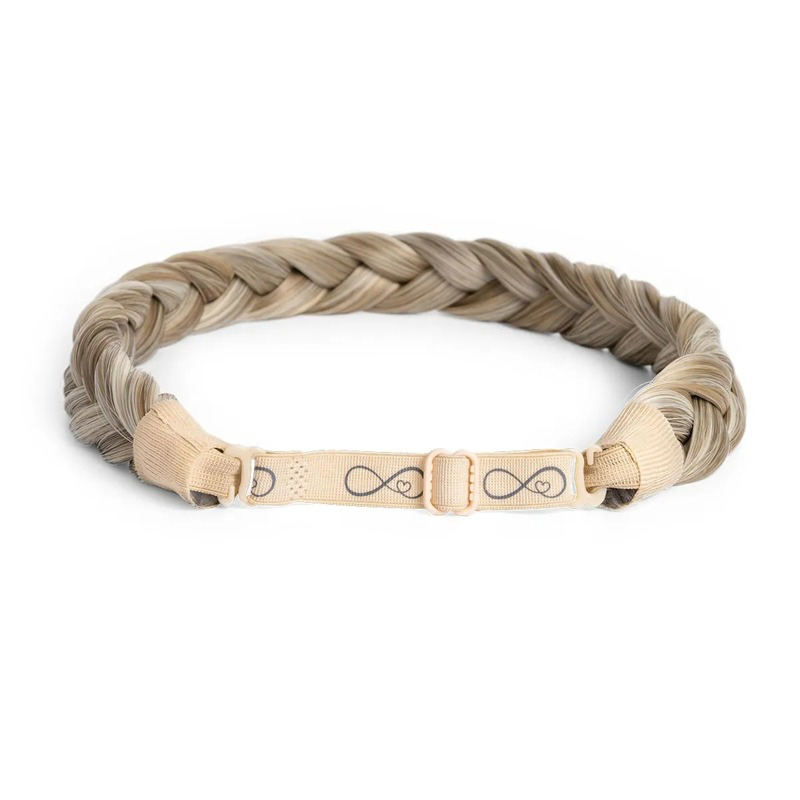 Infinity Lizzy Braid - Satin Caramel - Regular Braid - Warm Lichtblond