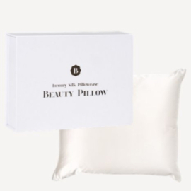 Beauty Pillow - Luxury - Silk Pillowcase – Pearl - 70 X 60