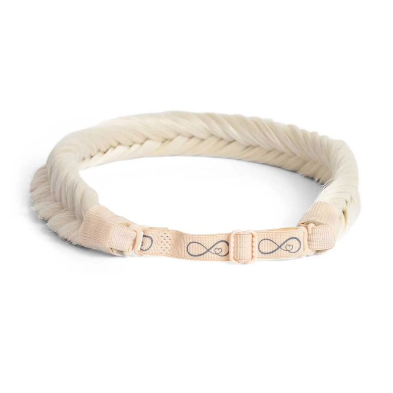 Infinity Jolie Braid - Diamond Frost - Fishtail - Platina Blond
