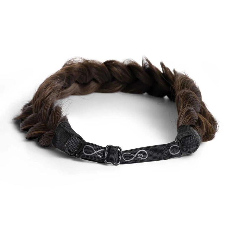 Infinity Viènne Braid - Auburn Sugar - Messy Braid - Middenbruin