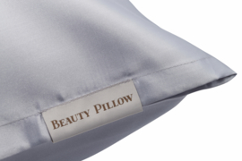 Beauty Pillow - Satijnen Kussensloop - Zilver - 60x70