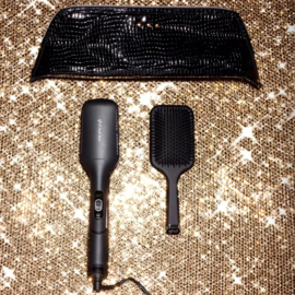 ghd - Duet Style 2-in-1 Hetelucht Stijltang – Giftset (Zwart)