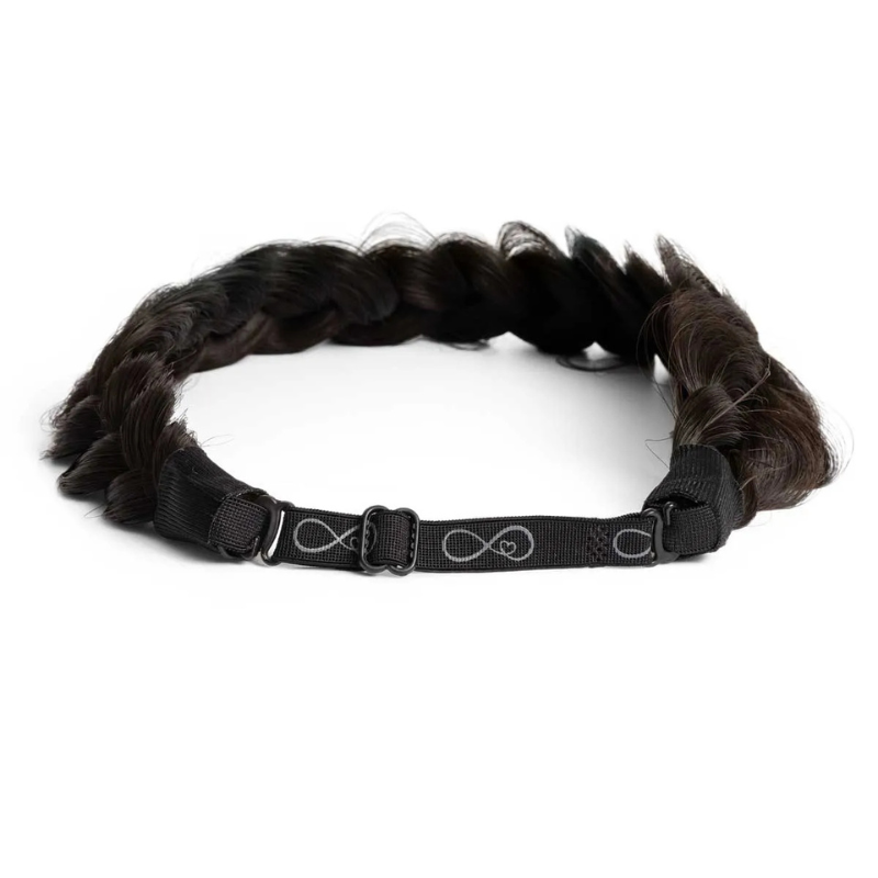 Infinity Viènne Braid - Espresso Smoke - Messy Braid - Koel Donkerbruin