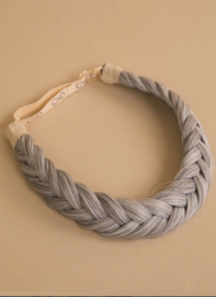 Infinity Lizzy Braid - Iced Gold - Regular Braid - Grijs