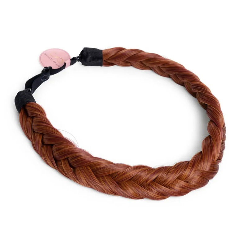 Infinity Lizzy Braid - Fire Dash -  Regular Braid - Koper met Subtiele Highlights