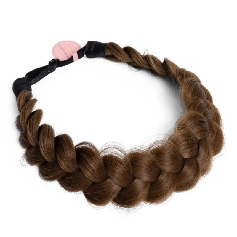 Infinity Viènne Braid - Cayenne Spice - Messy Braid - Lichtbruin