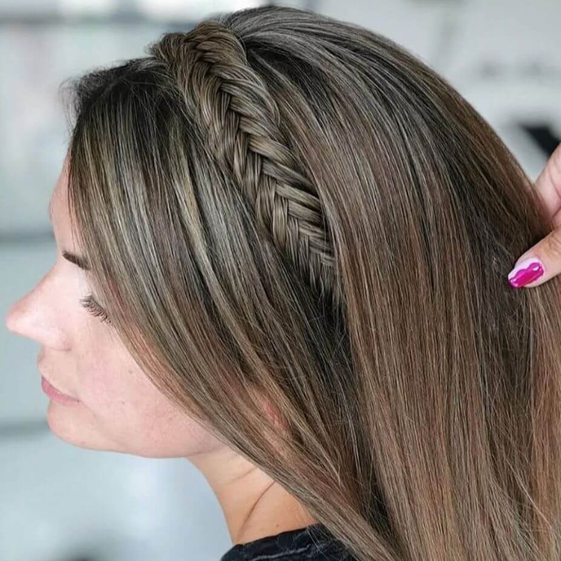 Infinity Jolie Braid -  Atomic Punch - Asbruin met blonde Highlights
