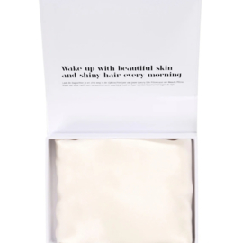 Beauty Pillow - Luxury - Silk Pillowcase – Pearl - 70 X 60