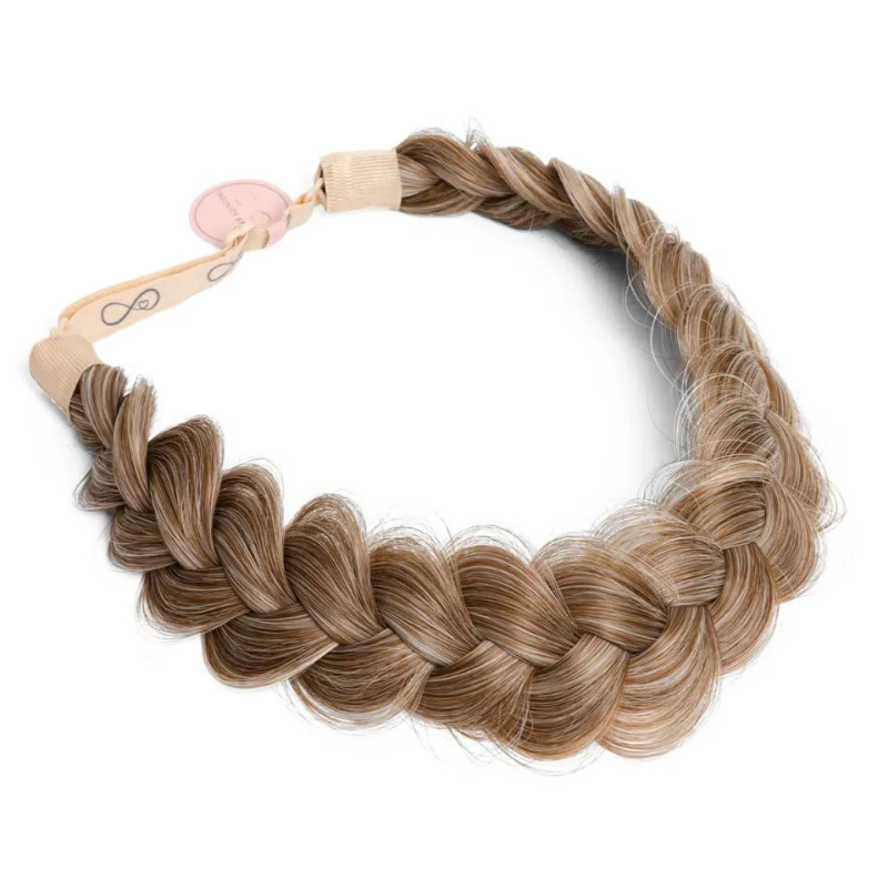 Infinity Viènne Braid - Marshmellow Roast - Messy Braid - Mix lichtbruin & Rossig