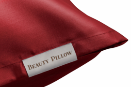 Beauty Pillow - Satijnen Kussensloop Red - Rood - 60x70