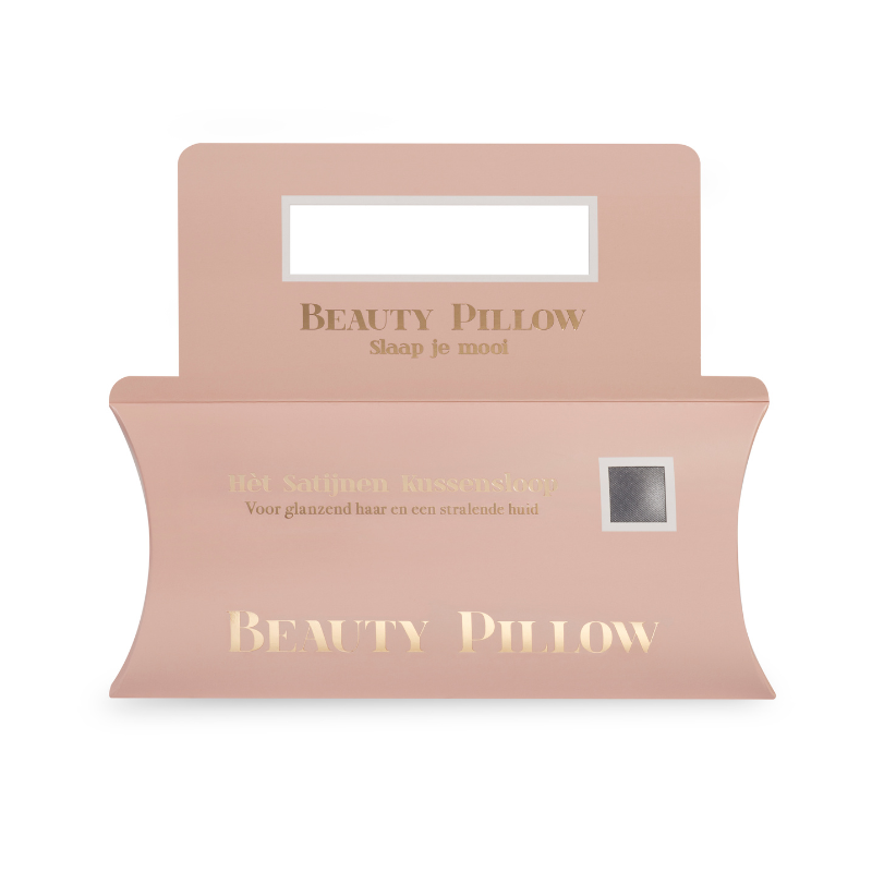 Beauty Pillow - Satijnen Kussensloop - Antraciet - Donkere Grijs / Zwart - 60x70