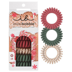 Invisibobble - Holidays - Snow Place Like Home- 5 stuks