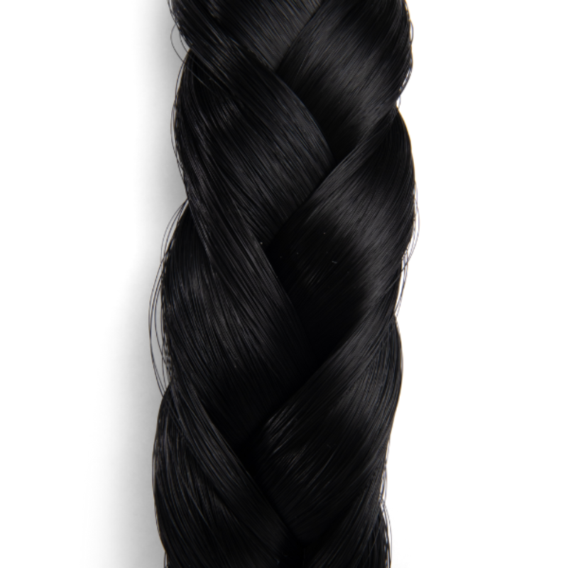 Infinity Lizzy Braid - Onyx - Regular Braid - Zwart