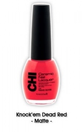 CHI Nail lacquer Knock`em Dead Red CL057
