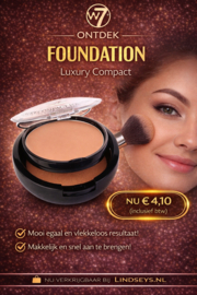 W7 - Cosmetics - Foundation - Luxury Compact - Tawny