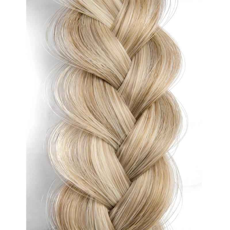 Infinity Viènne Braid - Satin Caramel - Messy Braid - Warm Lichtblond