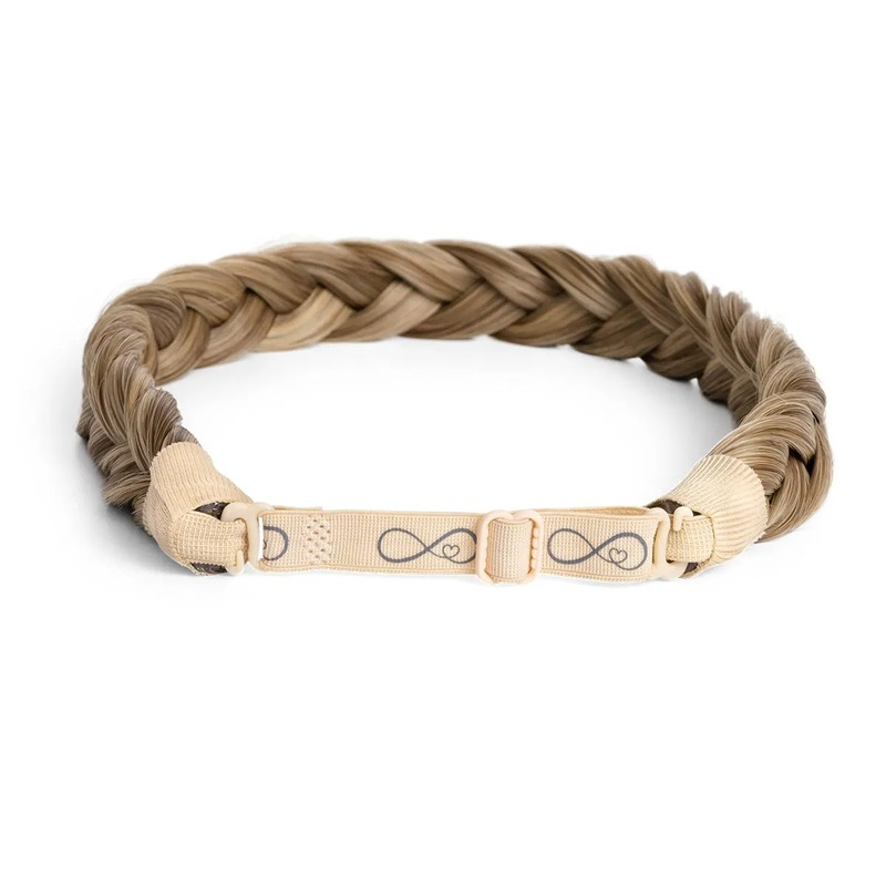 Infinity Lizzy Braid - Velvet Rebel - Regular Braid - Warm Bruin / Blond