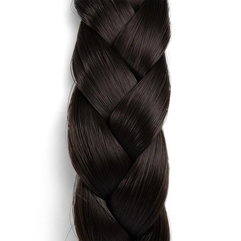 Infinity Lizzy Braid - Havana Roots  - Regular Braid - Donkerbruin