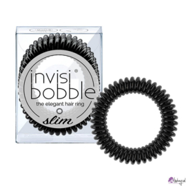 Invisibobble - Slim - True Black -  3 st
