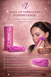 W7 - Cosmetics - It's Magic! - Make-up Remover doek - 1 stuk