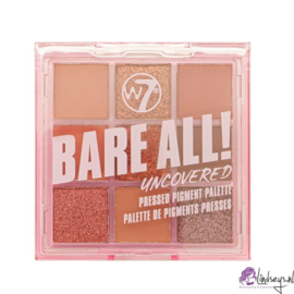 W7 Cosmetics Bare All! Pressed Pigment Palette - Uncovered