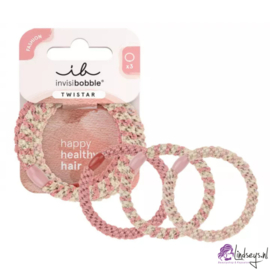 Invisibobble - Twistar - Blush Braids - 3 st