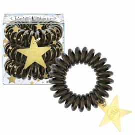 Invisibobble - Original - Got to Glow Hair Ties + Charm  - 3 st