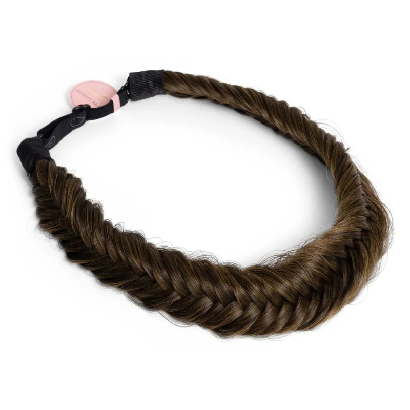Infinity Jolie Braid - Copper Bronze - Fishtail - Koper Brons
