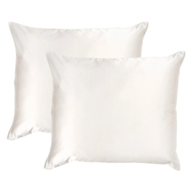 Beauty Pillow - Luxury - Silk Pillowcase – Pearl - 70 X 60