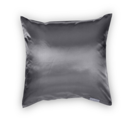 Beauty Pillow - Satijnen Kussensloop - Antraciet - Donkere Grijs / Zwart - 60x70