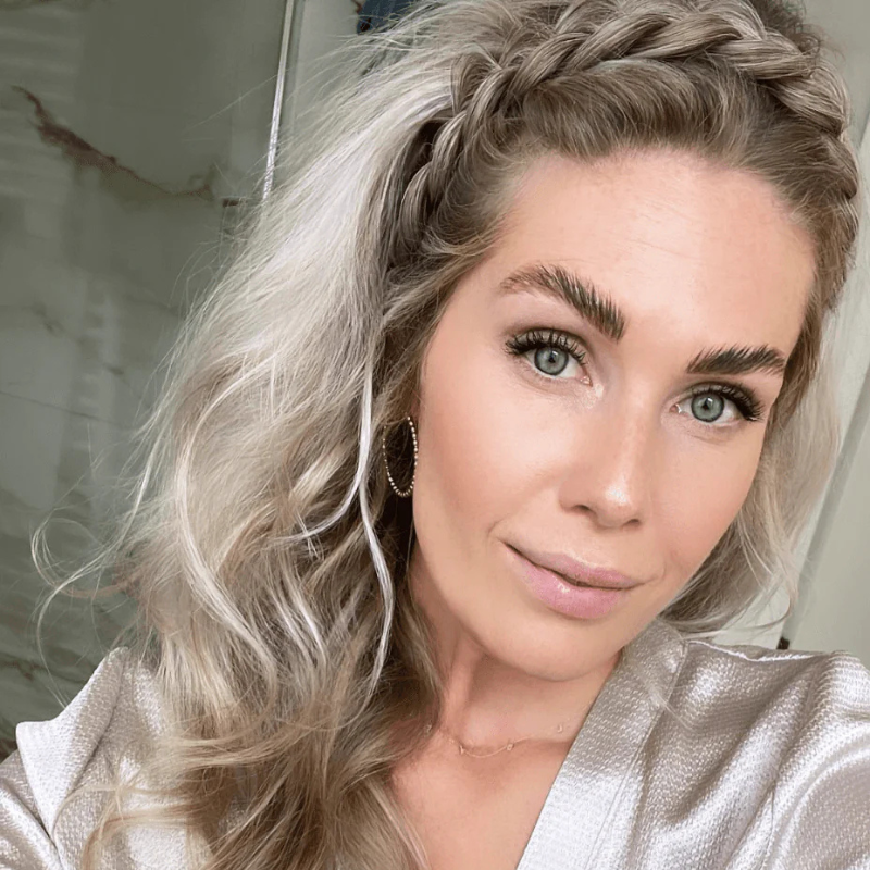 Infinity Lizzy Braid - Creamy Toffee -  Regular Braid - Middenblond