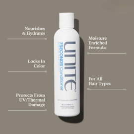 Unite - 7 Seconds - Aanbieding Set: Shampoo 300 ml + Conditioner 236 ml + 7 seconds leave-in 236 ml cadeau