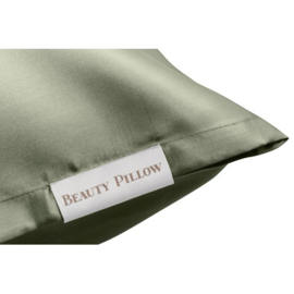 Beauty Pillow - Satijnen Kussensloop - Olive Green- 60x70