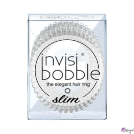 Invisibobble - Slim - Premium - Crystal Clear - 3 st