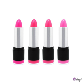 W7 - Fluorescent - Kiss - lipstick - Neonroze Lippenstiften - 4 kleuren