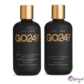 GO 24•7 Ultimate Mint Duo; : Mint Thickening Shampoo + Conditioner