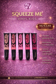 W7 - Squeeze Me Vinyl Kiss - Glanzende, Voedende Lipgloss