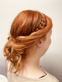 Infinity Lizzy Braid - Fire Dash -  Regular Braid - Koper met Subtiele Highlights