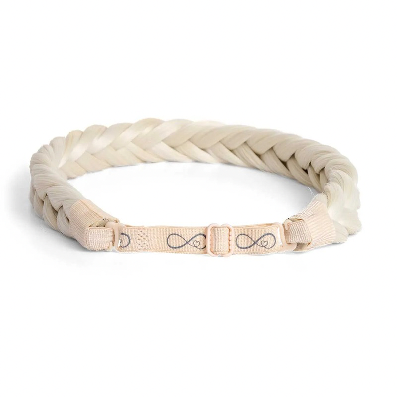 Infinity Lizzy Braid - Diamond Frost - Regular Braid - Platina Blond