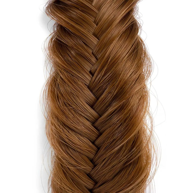 Infinity Jolie Braid - Apricot Amber - Fishtail - Lichtrode Rossige
