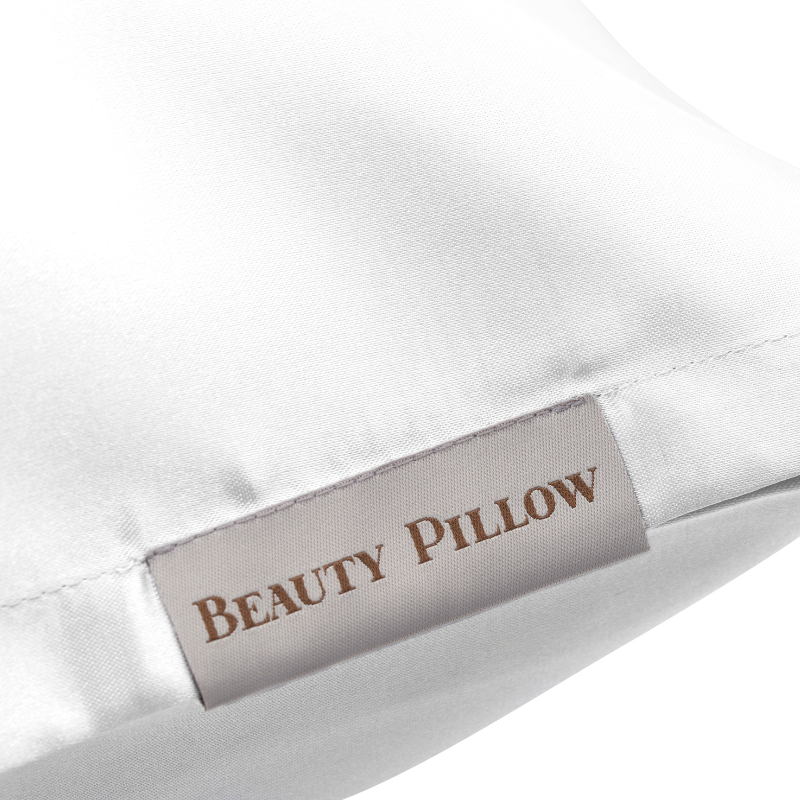 Beauty Pillow - Satijnen Kussensloop -  White - Wit - 60x70