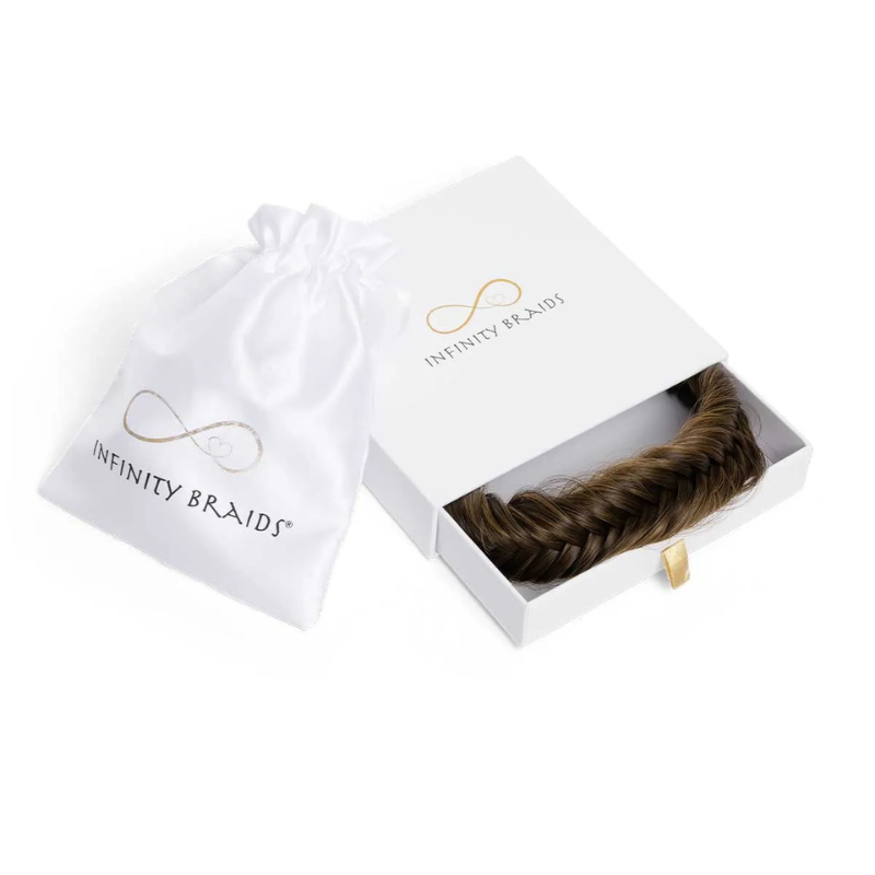 Infinity Jolie Braid - Copper Bronze - Fishtail - Koper Brons