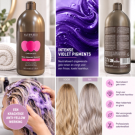 Alter Ego - ChromEgo - Silver Maintain - Shampoo Intense - 950 ml