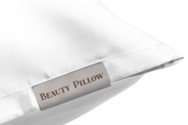 Beauty Pillow - Satijnen Kussensloop -  White - Wit - 60x70