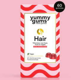 Yummygums - Hair Gummies - Vitamines voor haar, huid en nagels - 60 stuks