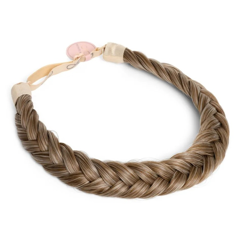 Infinity Lizzy Braid - Marshmellow Roast - Regular Braid - Mix lichtbruin & Rossig