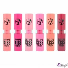 W7 Butter Kiss Lips roze - rood